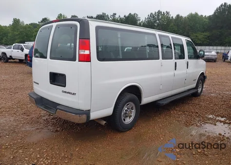 2003 Chevrolet Express G3500 из США, поврежденный, VIN 1GAHG39U231113283